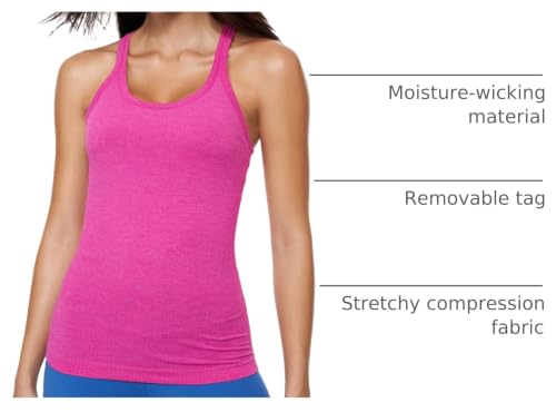 Image of sphinx cat Yoga Racerback Tank Top for Women with Built in Bra,Women's Padded Sports Bra Fitness Workout Running Shirts