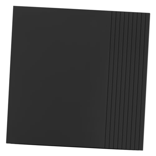 Papier cartonné noir A4 40 feuilles épaisses pour dessin et scrapbooking