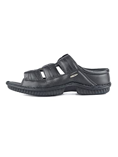Image of Red Chief Genuine Napa Leather Casual Slip-On Slipper for Men | RC7014