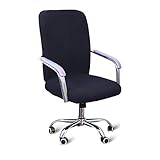 Esta funda para silla de ordenador es la mejor protección para silla, su tela suave protege los derrames y las manchas de tu silla de ensuciarse.