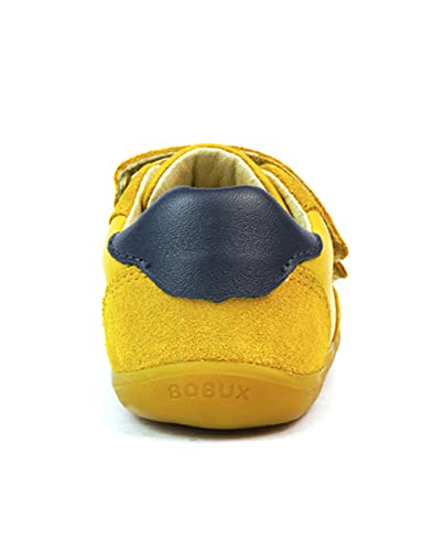 Bobux Step Up Riley_Primer Pasos - Scarpe sportive casual da bebè Bobux in pelle, Blu navy, 20 EU Ancho