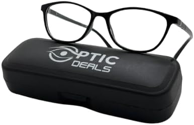 Reading Glasses Full Durable For Women Cat eye Frame White Spring HInge Lightweight With Blue Light Blocking & Harmful Rays | Black