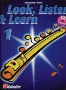 Look Listen and Learn, Method for Flute book 1 bk and cd (look, listen ...
