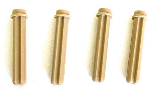 Lego Parts: Technic, Axle #3 with Stud (PACK of 4 - Dark Tan)