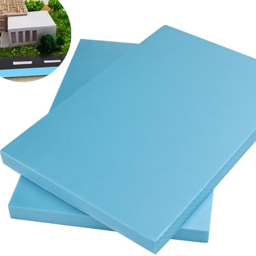 MHDJQ Base de Diorama de Tablero de Espuma para Manualidades 30 x 20 x 2cm Tableros de Espuma para Modelismo DIY Creación de Maquetas y Artesanales 2Pcs (2, 30 * 20 * 2cm)