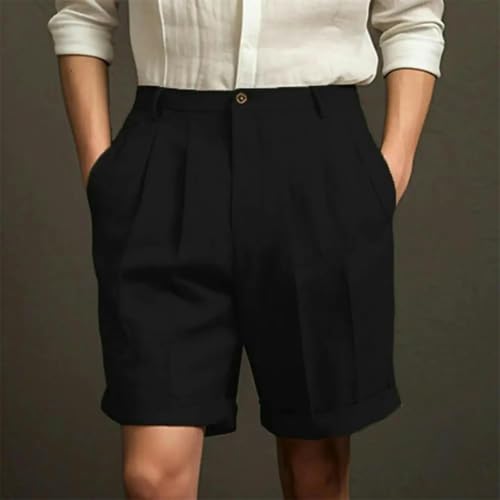 Short décontracté pour homme à jambe large coupe premium pour l'été