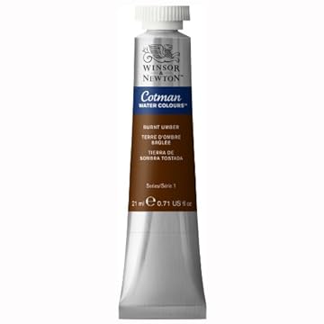 Winsor & Newton Cotman 21ml Water Colour Tube - Burnt Umber