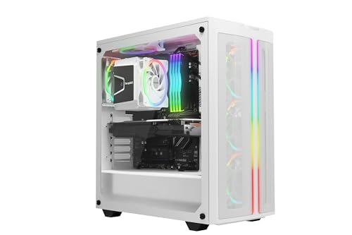 be quiet! Light Wings White 120mm PWM Triple Pack High Speed Premium ARGB Low Noise Cooling Fan | 4-Pin | BL101 3