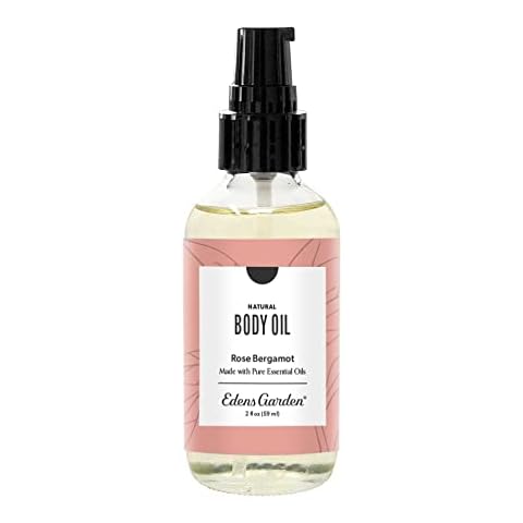 Edens Garden Rose Bergamot Aromatherapy Body Oil Cover