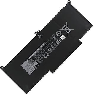 New F3YGT Laptop Battery for Dell Latitude 12 7000 7280 7290/13 7000 7380 7390/14 7000 7480 7490 P28S P28S001 P73G P73G002 Series DM3WC DM6WC 2X39G KG7VF 451-BBYE 453-BBCF [7.6V 4-Cell 60Wh]