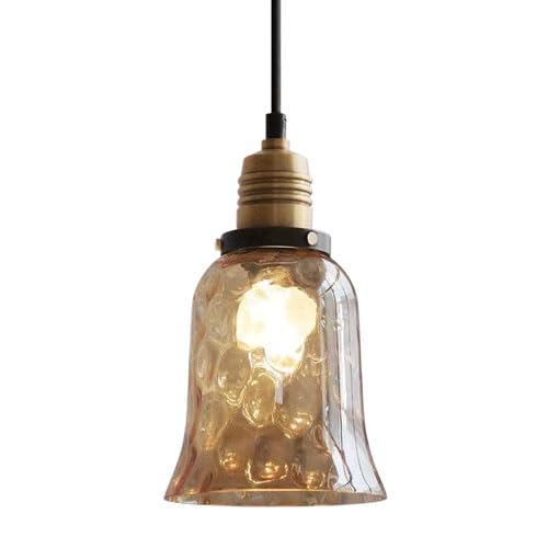 Lampe suspendue E27 en verre pour luminaire de plafond moderne de bibliothèque