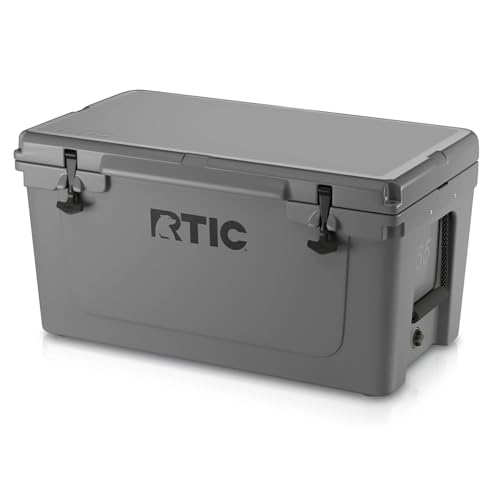 RTIC 65 QT Ultra-Tough Cooler in dark grey