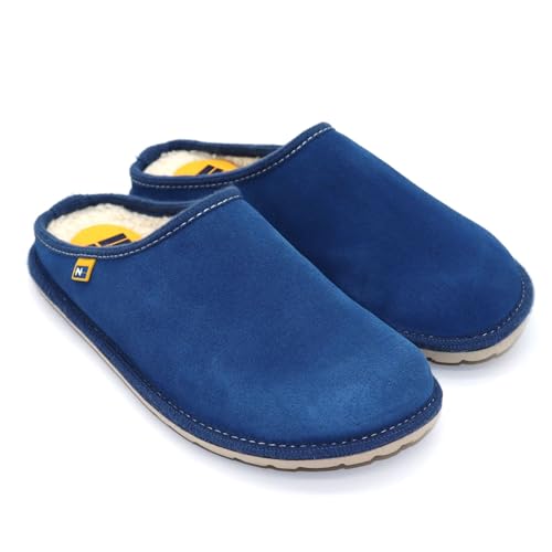 NORDIKAS   ZAPATILLAS DE CASA MUJER DUX AFELPADO ZAFIRO