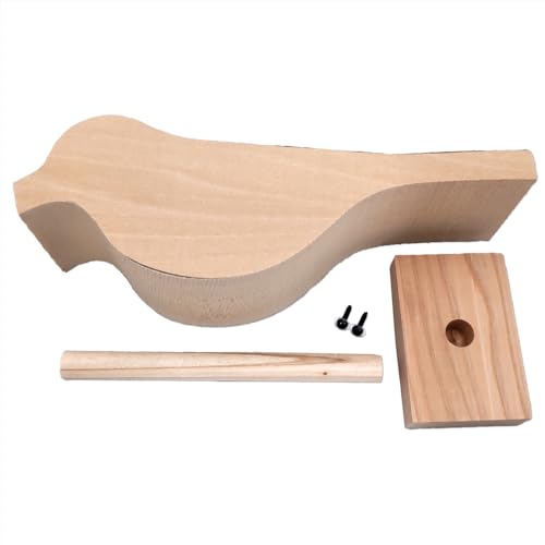 木彫素材 バードカービング 基本セット シナ材 鳥ボディサイズ:最大長460mm