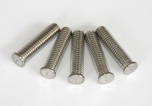 10pcs M8 Spot Welding Stud External Thread Energy Storage Bolt Weldings Screw 316 Stainless Steel Nail 20mm-25mm Length - Bolts - - (Dimensions: M8x20mm)