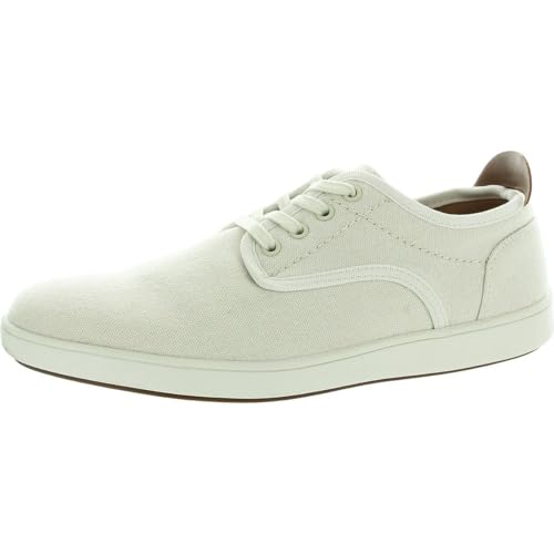 Steve Madden Men's Fenta Fashion Sneaker, Cream Fabric, 11