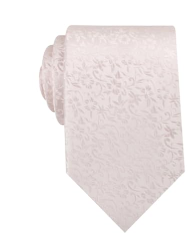 Image of OTAA Floral Necktie Casual Ties for Men - Perfect Neck Tie for Groomsmen Wedding Ties or Formal Occasions