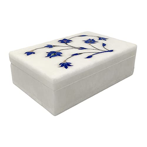 Hashcart Handmade Decorative Storage Box, Keepsake Box, Trinket Holder, Watch Storage Box | Birthday, Anniversary, Housewarming, Gifts For Women | Ring box | Makeup | Bracelets | Necklace organizer