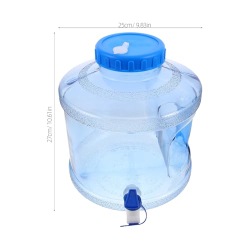 Récipient eau portable Toyvian bleu de camping avec robinet intégré - 2