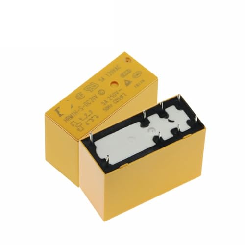 Evita fallos eléctricos con el relé HRM2H-S-DC24V de 16A y 6 pines para alta resistencia en paneles