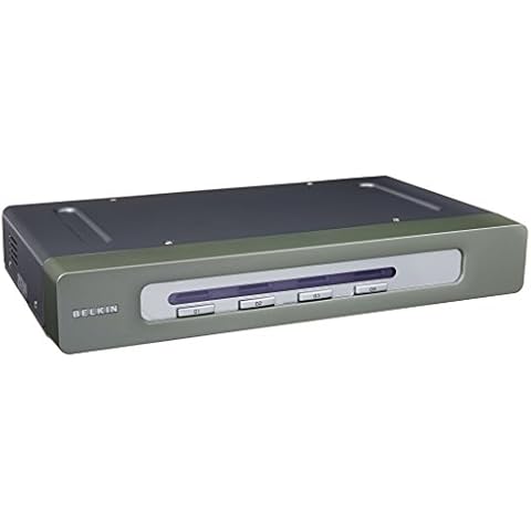 Belkin OmniView Secure 4-Port KVM Switch with EAL 4 Cover