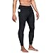 Wonderience Men Hot Neoprene Sauna Sweat Pants Slimming Body Shaper for Weight Loss Hot Thermo Leggings Workout Pants (Black, X-Large)