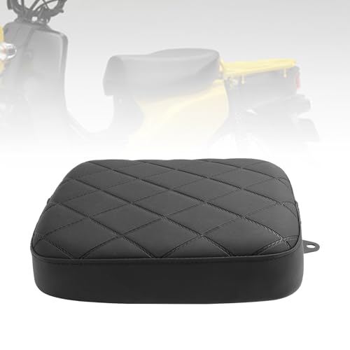Areyourshop Black Rear Seat Passenger Cushion Flat for HONDA Cross Cub 110 CC110 20234