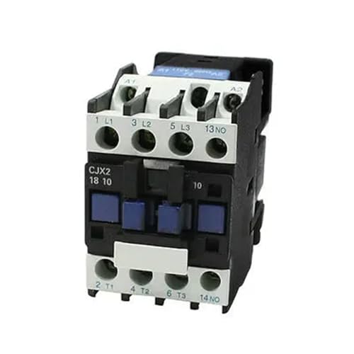 Contactor trifásico CJX2-18 para evitar sobrecargas en motores de 32A