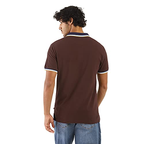 Image of Levi's Men's Regular Fit Solid Polo T-Shirt
