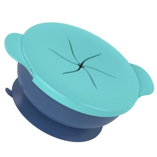 HAPINARY Tazón Platos De Cena De Silicona Plato De Comedor Almuerzo Vajilla Plato Los Platos Platos De Bebé Vajilla Infantil Tazón De Cocina Platos Para