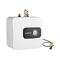 CAMPLUX Hot Water Heater 4 Gallon, On-demand Water Heater Electric Water Heaters with Cord Plug 1.44kW at 120 Volts