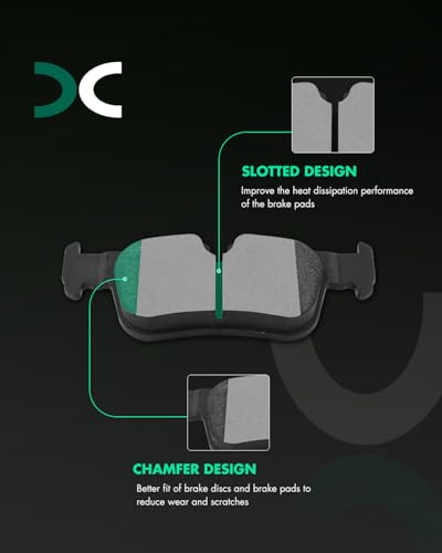 Image of SCITOO D1892 D1762 8PCS Front Ceramic Rear Semi-Metal Brake Pad Sets | Fit For BMW For 228i Gran Coupe,For 228i xDrive Gran Coupe,For X1,For X2,For Mini For Cooper Clubman,For Cooper Countryman