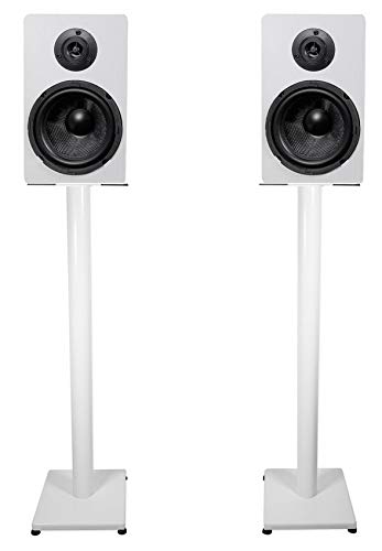 Rockville Pair RockShelf 64W White 6.5