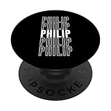 Le nom « Philip ». Philippe PopSockets PopGrip Adhésif