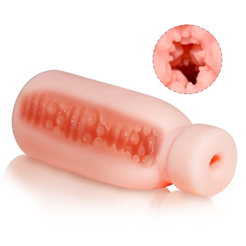 Image of Realistic Milk Bottle Male Masturbator, Pocket Pussies, Sex Dolls for Men Sexy Pleasure, Enhances Men's Pleasure Male Masturbators, Sex Toy for Adult Men's Masturbation, Flesh