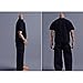 1/12 Scale Action Figure Pants, 6 Inch Male Doll Clothes, Black