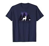 Blackforest Forêt Noire Deer Cerf T-Shirt