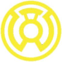 Yellow Lantern chest emblem