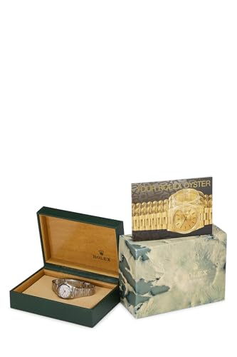 Pre-Loved Rolex White Roman Oyster Perpetual 24mm 76080, White2