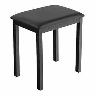 Tabouret de piano FunKey B100 noir - Les Beatles, Paul McCartney, John Lennon, RIngo Starr, George Harrison