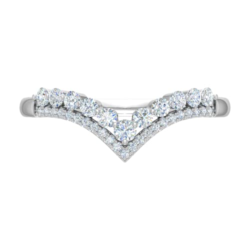 1/4 Carat Diamond Wedding Anniversary Enhancers Ring Band in 10K Gold3