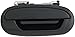Dorman 90573 Front Passenger Side Exterior Door Handle Compatible with Select Ford Models, Smooth Black
