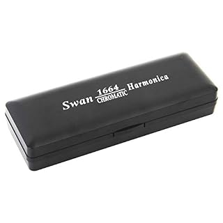 JINSUO GWTRY Swan 10/12/14/16 Trous C Key Sliver Chromatic Harmonica Standard Chromatic Harmonica en tournant Blow Holes… - Les Beatles, Paul McCartney, John Lennon, RIngo Starr, George Harrison JINSUO GWTRY Swan 10/12/14/16 Trous C Key Sliver Chromatic Harmonica Standard Chromatic Harmonica en tournant Blow Holes… – Image 6