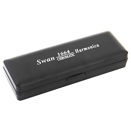 JINSUO GWTRY Swan 10/12/14/16 Trous C Key Sliver Chromatic Harmonica Standard Chromatic Harmonica en tournant Blow Holes… - Les Beatles, Paul McCartney, John Lennon, RIngo Starr, George Harrison JINSUO GWTRY Swan 10/12/14/16 Trous C Key Sliver Chromatic Harmonica Standard Chromatic Harmonica en tournant Blow Holes… – Image 7