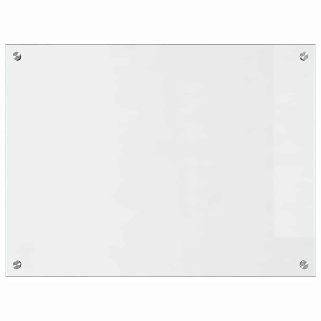 Solivagant Küchenrückwand 2 pcs Transparent 80 x 60 cm Gehärtetes Glas, Küche Esszimmer,Küchenhelfer -utensilien, 21 kg-3415535
