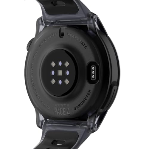 Image of COROS PACE 4 Ultralight Sport GPS Watch, 1.2 inch AMOLED Touchscreen,19 Days of Daily use, Voice Features, Advanced Training Tools, Accurate GPS, Heart Rate Monitor (Black Crystal, Aluminum)