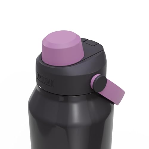 Image of CamelBak Thrive Chug Insulated Stainless Steel Water Bottle, Cold Retention with High Flow Lid for Everyday Hydration and Active Use, 40oz, Lavendar Dawn