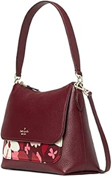 kate spade melody mixed material flap shoulder bag