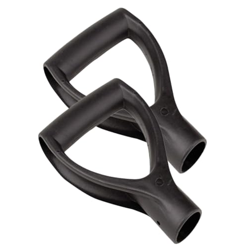 SEWOART 2 peças cabo de pá cabo de pá sem fio pá de neve pitchfork grip alça de substituição pá punh