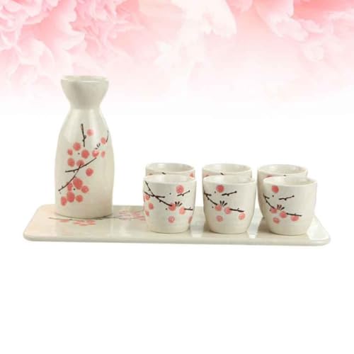 Juego de sake japonés de cerámica roja: un obsequio elegante y sofisticado 7